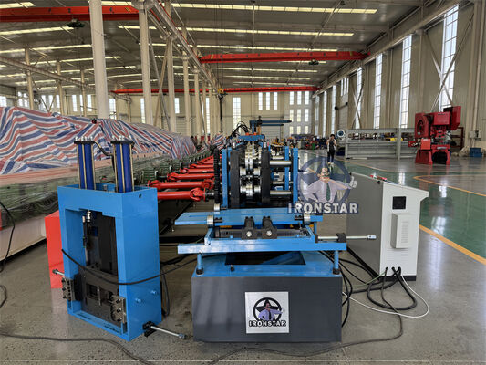 “Full Automatic Quick-Change CZ Purlin Roll Forming Machine Adjustable Size C Z Channel Making Machine”
