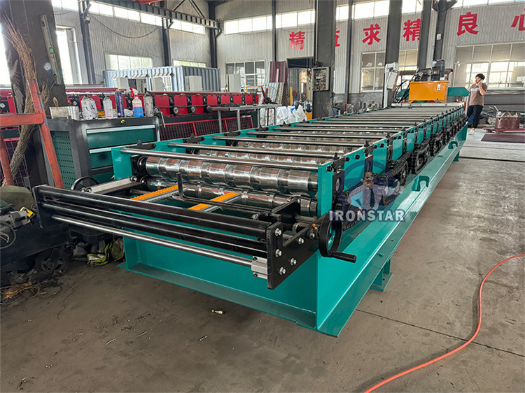 “760 Roof Sheet Roll Forming Machine for Malaysia Market High Precision Automatic 760 Roof Sheet Roll Forming Machine for Malaysia ”