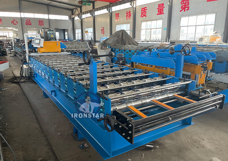 “Professional Andalusia Roofing Metal Tile Roll Forming Machine Galvanized Steel Roofing Sheet Making Equipment for Construction Use Azerbaijan Roofing Factory Supply”