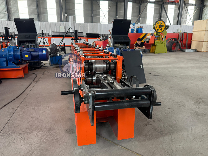 “Russia Popular 32×25mm UPurlin Roll Forming Machine Cold Roll Forming U Profile Purlin Production Line High Precision 32*25mm U Purlin Roll Forming Machine Steel Structure U Profile Making Machine S”