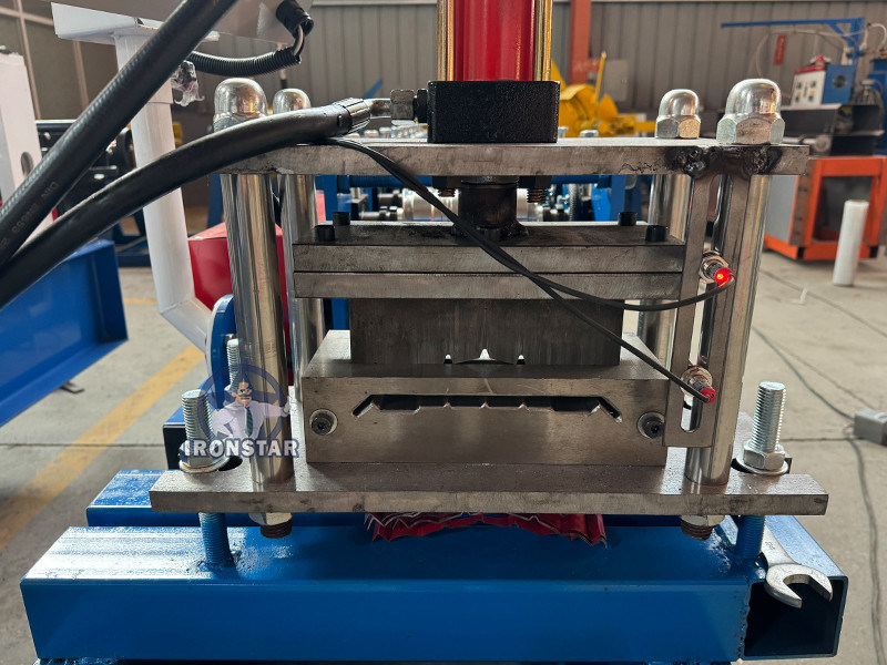 “Metal Fence Post Roll Forming Machine 174mm Popular in Miami USA Fence Panel Making Machinery Full Set Fence Production Equipment Fence Roll Forming Machine Line for USA Fence Factory”