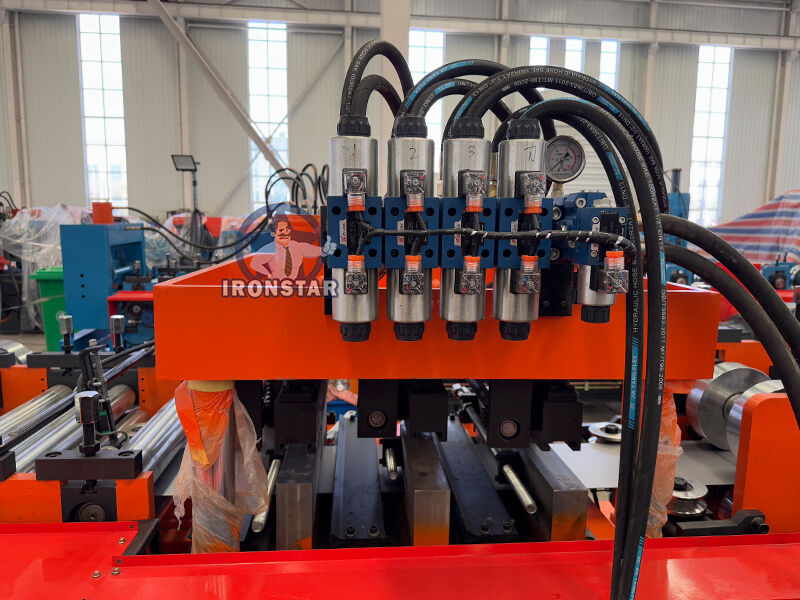 “Full Automatic Hydraulic Quick Change CZ Purlin Roll Forming Machine for Construction Full Auto Quick Change CZ Purlin Making Machine for Building Materials”