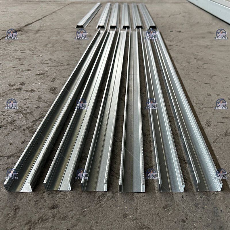 Hydraulic Automatic C Channel Roll Forming Machine 30-50m/min with PLC Touch Screen Control and Manual Stacker for Galvanized Steel Processing