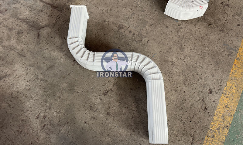 “USA Standard 3 in 1 Water Downpipe Roll Forming Machine, Multi Function Rainwater Downspout Gutter Profile Making Machinery, Durable Metal Down Pipe Roll Former for American Construction”